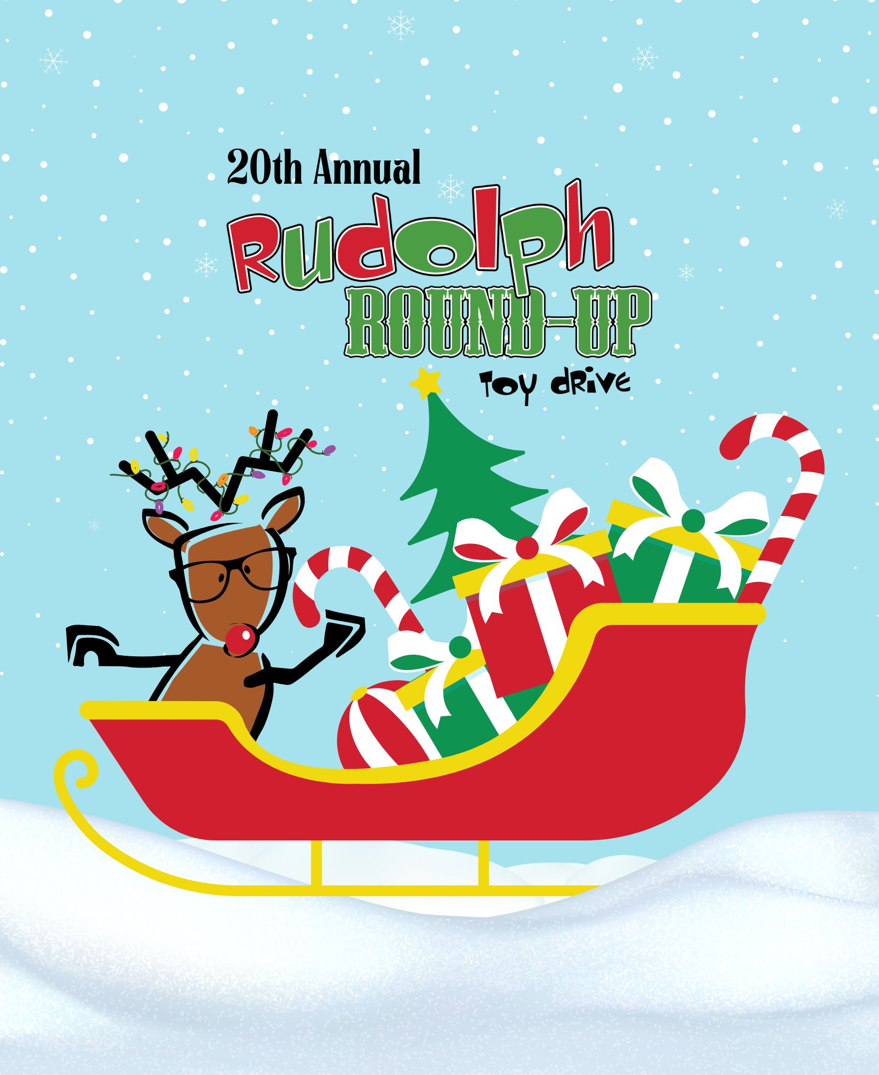 Celebrating the Success of our 20th Annual Rudolph Round-Up Toy Drive